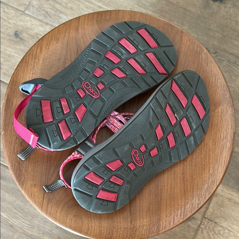 Chaco Pink and Gray Sandals - Picture 5 of 5